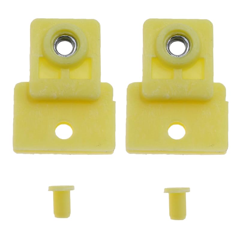 Front Door Window Glass Channel Clips with Tips Set of 4 for Chevrolet Colorado, for Canyon, for Trooper, for Many Car