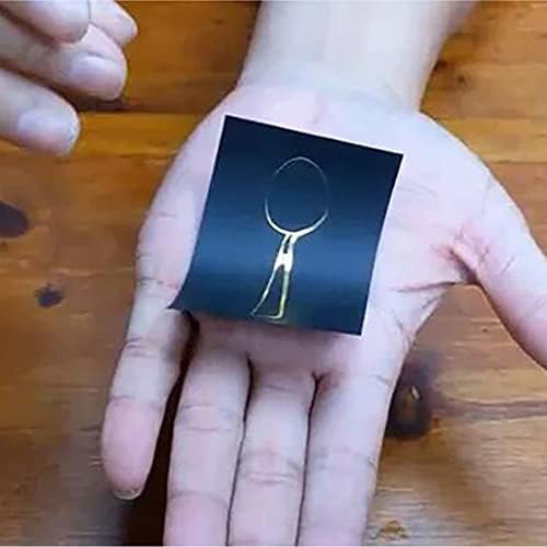SUMAG Psychic Paper Magic Tricks 6 Pcs Paper Bend in The Hand Magic Magician Close Up Street Illusions Gimmicks Mentalism Props Funny