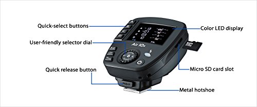 Nissin Air 10S Flash Commander For Nikon Cameras, Wireless Radio Controller With Ttl, Hss #TOP1