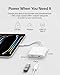 Belkin USB C Splitter - Dual Port Hub - 1 x USB-C 3.2 Gen2 Port & 1 x 100W PD Port - Simultaneous Data Transfer & iPhone Charger Fast Charging - Apple iPhone 17, iPad, Nintendo Switch 2 & More - White