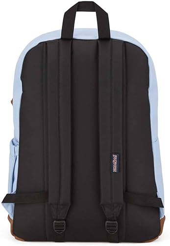 Vista 16 de JanSport Right Pack - Mochila para viajes, trabajo o portátil con parte inferior de piel de gamuza y bolsillo para botella de agua, color rosa Rosa