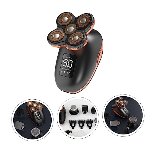 Tondeuse à barbe FOMIYES rechargeable avec système de têtes lavables