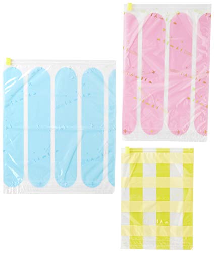 Tabitomo Compression Pack, Pack of 3, 19.7 inches (50 cm), Clear