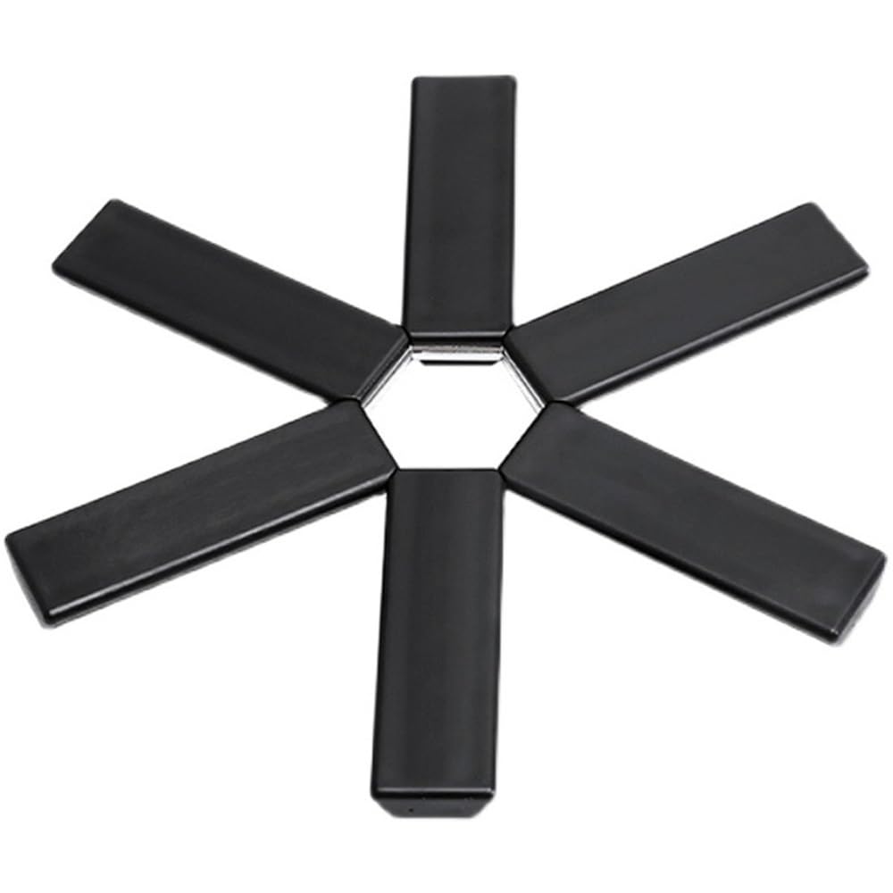 Pot Mat Dish Placemat Coaster Folding Heat Insulation High Temperature Pots And Pans Kitchen Gadgets