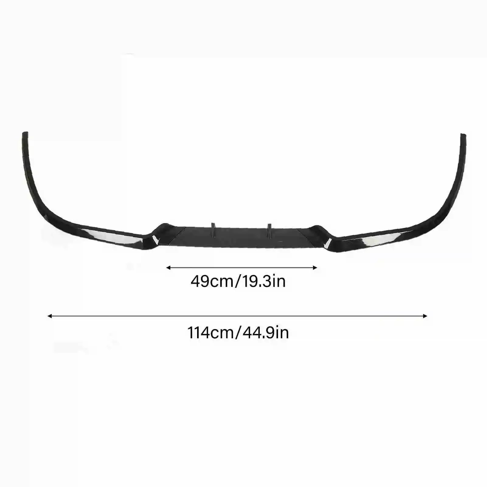 Uniwersalny spoiler Do Seat Leon | 114cm Przedni Dokładka przedniego zderzaka