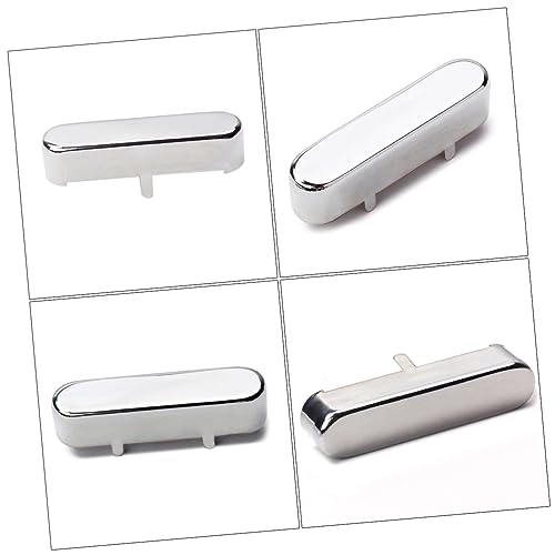 ifundom ギターピックアップ エレキギター交換パーツ シルバー ギターピックアップ シングルコイルピックアップ 金属構造 簡単取り付け