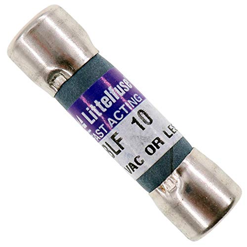 Littelfuse Blf-10 Fast-Acting Midget Cartridge Fuse, 10-Amp, 250-Volt #TOP18