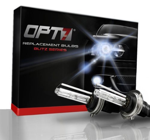 OPT7 2pc Blitz H11 Replacement HID Bulbs [8000K Ice Blue] Xenon Light