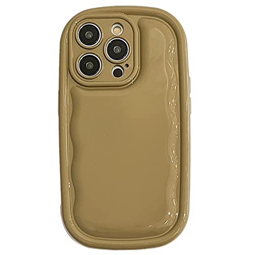 Coque de téléphone pour iPhone 13 avec housse antichoc et pare-chocs brillant ovale