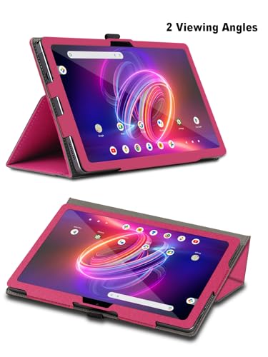 Coque Acer Iconia Tab P11 avec support rouge pour tablette 11 pouces