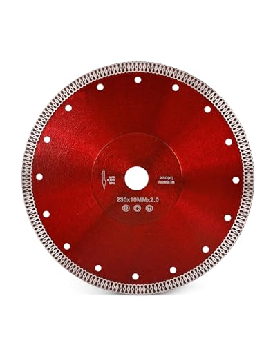 Image of Casaverde Porcelain Diamond Cutting Disc 230mm x 25.4mm/22.23mm for Porcelain,Granite,Marble,Tiles & Ceramics