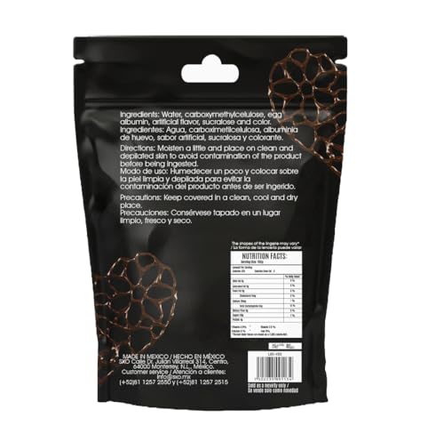 Image of SXO Flavored Edible Lingerie for Couples (Chocolate) -Coordinated 2 Edible Nipples and 1 simulated thong, fashion and erotic gift