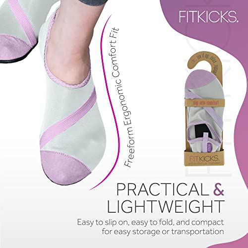 Image of FITKICKS Original Women's Foldable Active Lifestyle Minimalist Footwear Barefoot Yoga Sporty Water Shoes