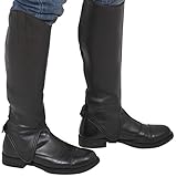  Riders Trend Erwachsene Reiterchaps Amara Gefüttert mit Kunst Mini Chaps-Gaiter, XXL