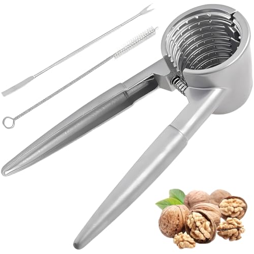 Cascanueces Para Nueces, Almendras, Avellanas Y Pistachos, Incluye Pinzas Y Palillos De Limpieza