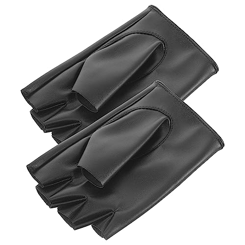 KICHOUSE Fishing Gloves Half Fingers Motorcycle Gloves for Men Women Comfortable Breathable Anti-Slip for Outdoor Activities