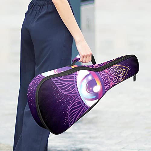 Housse pour ukulélé avec motif dragon chinois violet œil de 10 mm – Rembourrage épais en éponge de 53,3 cm – Avec… - Les Beatles, Paul McCartney, John Lennon, RIngo Starr, George Harrison Housse pour ukulélé avec motif dragon chinois violet œil de 10 mm - Rembourrage épais en éponge de 53,3 cm - Avec… – Image 7