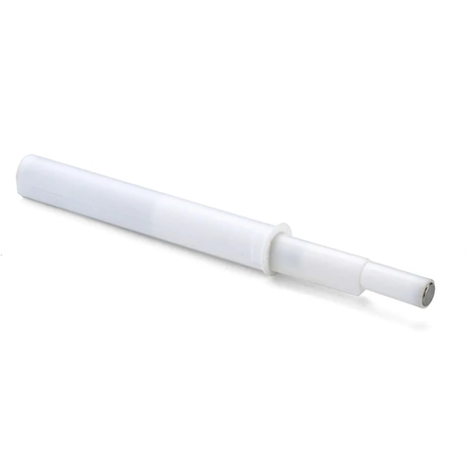 Kjbdqqh White Catches 5Pcs Kitchen Cabinet Catches Magnetic Door Stop Closer Drawer Soft Quiet Damper Buffer Push To Open System Furniture Hardware For Door(White)