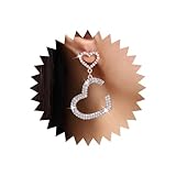 Orecchini a cuore aperto Shine.Servizio post-vendita: Se avete qualsiasi problema di qualità dopo aver ricevuto il prodotto, vi prego di contattarmi al più presto e di tenere l'etichetta di restituzione e di cambio come una nuova etichetta..Faremo del nostro meglio per fornirvi un'esperienza d'acquisto eccellente.