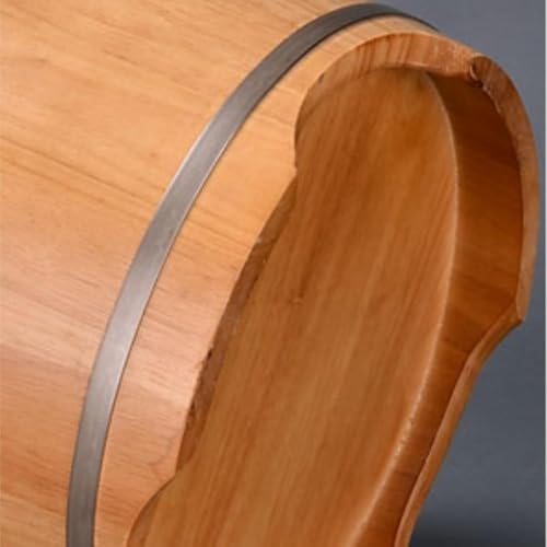 Barril para baño de pies de madera sin tapa miniatura 4