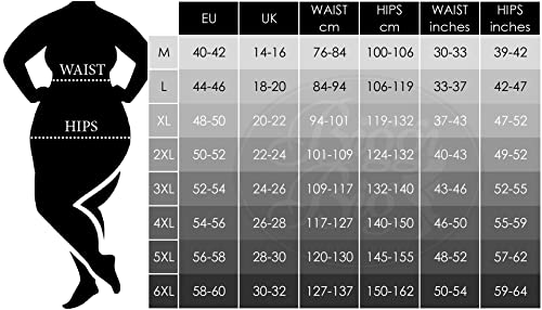 BIGGI BIG Magic 20 StrapsStrümpfe Große Größen-schwarz-52-54