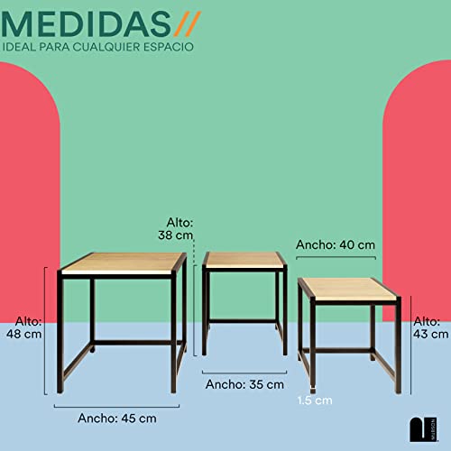 La Mejor Selección de Set mesas de centro - cinco favoritos. 21 Imagen adicional