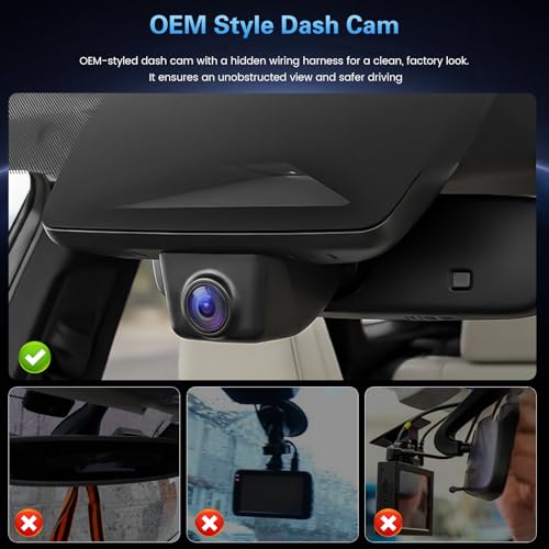 Viidure 4K Front Dash Cam 2023-2025