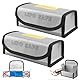 2 PCS Lipo Safe Bag, Lipo Bag, Lipo Akku Feuerfeste Ladetasche, Lipo Battery Safe Bag, Lipo Battery Guard Tasche, Lipo Safe Bag Feuerfeste für Ladung Und Transport,Akku Sicherheitsbox,18.5cm*6cm*7.5cm