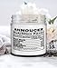 Funny Announcer Candle Nutrition Facts 9oz Vanilla Scented Candles Soy Wax