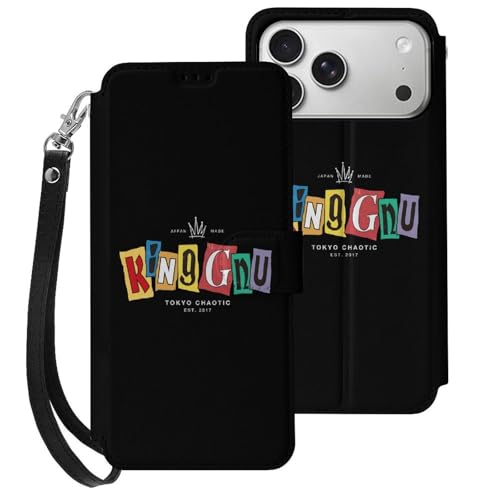 �X�}�z�P�[�X �蒠�^ iPhone 17 Pro Max �P�[�X �J�o�[ King Gnu TPU ���U�[ �t���b�v�� �J�[�h���[ �J�[�h�|�P�b�g �X�g���b�v�t�� �V�����_�[ �΂ߊ|�� �����h�~ �ϏՌ� �Ռ��z�� ���h�~ �X�^���h�@�\ �}�O�l�b�g�J�� �t�B