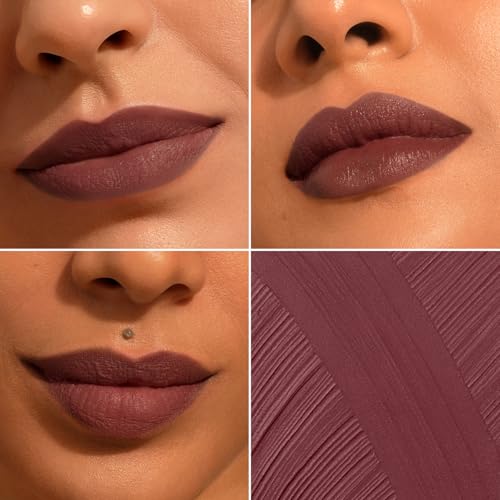 Image of Pilgrim Oh So Creme! Bullet Lipstick | Silky-Matte Finish | Highly Pigmented and Long Lasting | Enriched with Exotic French Grape Seed Oil | (Nude Cafe-02)