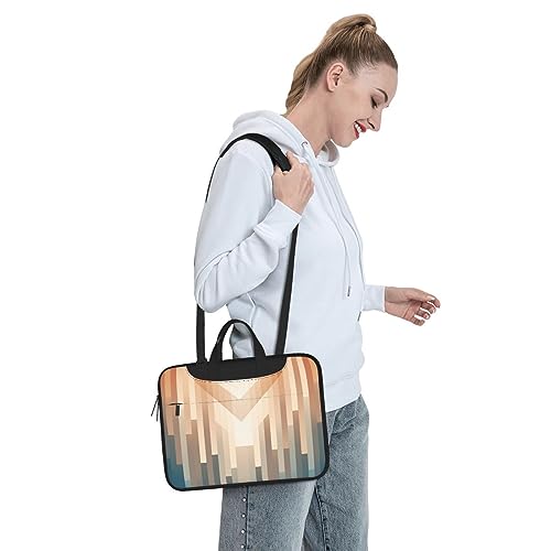 Sac ordinateur portable imprimé géométrique pour vos trajets professionnels - 7