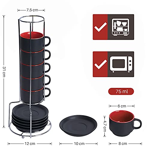 Recopilación de Tazas para cafe espresso los más solicitados. 27 tazas para cafe espresso marca MIAMIO (3)