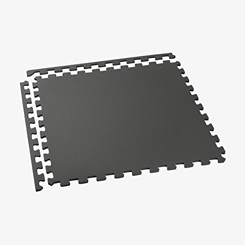 We Sell Mats 1/2 Inch Thickness Multipurpose Eva Foam Floor Tiles, Interlocking Floor Mat For Indoor Gym And Home Use, 24 In X 24 In, Charcoal Gray #TOP3
