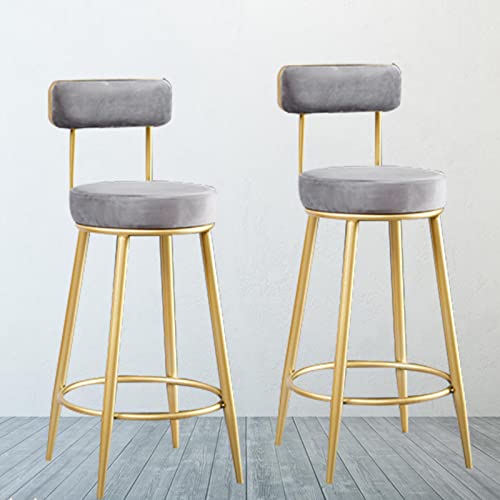 Tabourets hauts en velours parfaits pour vos repas en cuisine