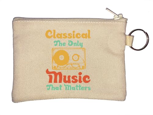 Porte-monnaie classique The Only Music That Matters Beige