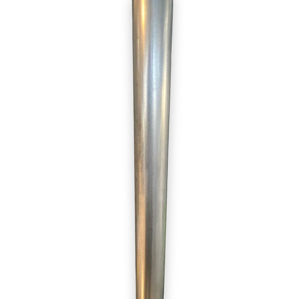 Palo telescopico allungabile ancoraggio antenna tv tre sezioni zincatura - H6 mt in 3 sezioni con tubi da ø mm.25/30