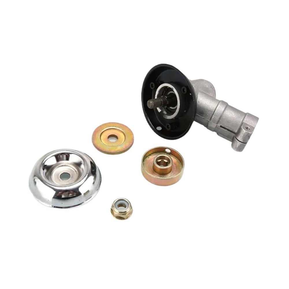 Caja de cabezal de engranaje duradera Compatible con desbrozadora GX35 y 40-5, cortadora de hilo, Compatible con ajuste de seto de 9 estrías de 26mm, 28mm accessory(26mm 9T)