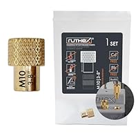 ruthex 1x Einschmelzhilfe/Lötspitze M10 3/8 – Lötkolbenspitze für ruthex Gewindeeinsätze M10-3/8 – kompatibel mit allen ruthex Adaptern