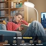 Happy Light Therapy Lamp, 11000 Lux UV-Free Floor Sun Light Lamp with Touch Remote Control, 5 Color Temperatures 10 Brightness Levels Lights for Living Room Bedroom Office - Image 3