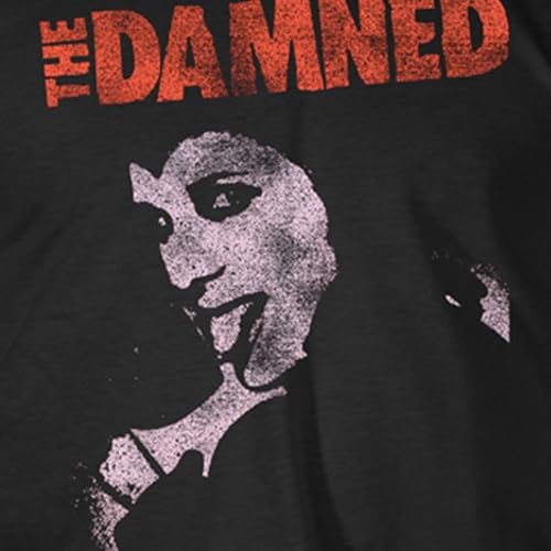 T-shirt en coton durable The Damned The Devil avec impression haute définition Plastichead - 2