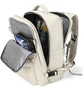 Mochila De Viagem Grande, Impermeável, Com Porta Usb, Multifuncional Antifurto, Compartimento Par...