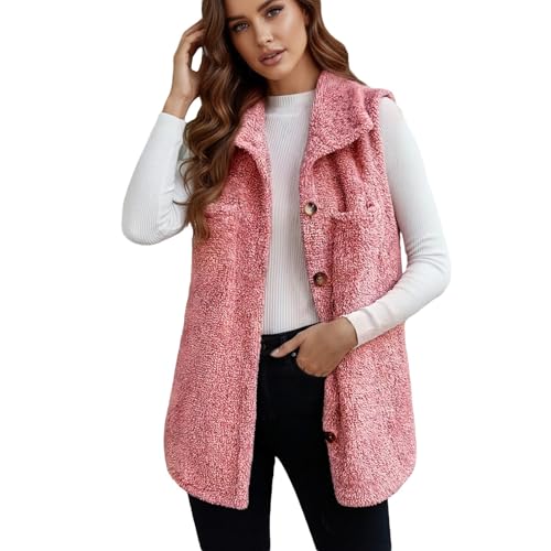 Gilet double polaire réversible Generisch avec col châle et finitions haut de gamme