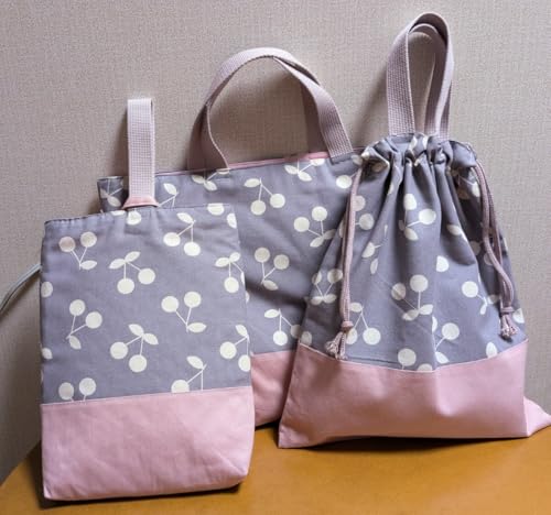 高波クリエイト キルトレッスンバッグ 上履き入れ 体操着バッグ