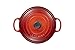 Le Creuset Enameled Cast Iron Signature Round Dutch Oven, 4.5 qt., Cerise