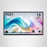 MSI PRO MP165A E6, Portable Monitor, 15,6" FHD, 60 Hz – Ansicht 7