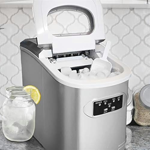 Máquina para hacer hielo de sobremesa AMNOOL miniatura 5