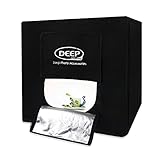 爆光 LED照明付 撮影ボックス 撮影ブース 簡易スタジオ 折り畳み 撮影セット スタジオ ボックス (DP04-3A)