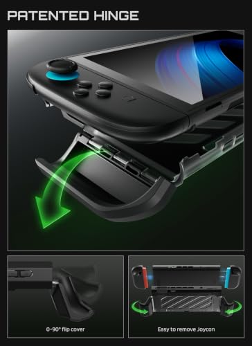 Image of SUPCASE Unicorn Beetle Pro Case for Nintendo Switch 2 2025, [Military-Grade Protection] [Joy Con Remove Friendly] Dockable Integrated Cover Accessories Compatible with Switch 2, Black