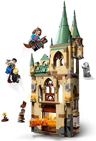 LEGO 76413 Harry Potter Hogwart: Pokój Życzeń, Zabawka Kreatywna do Zbudowania Zamku z Figurką Ognistego Węża, Modułowy Zestaw Klocków Konstrukcyjnych Harry Potter i Insygnia Śmierci dla Dzieci